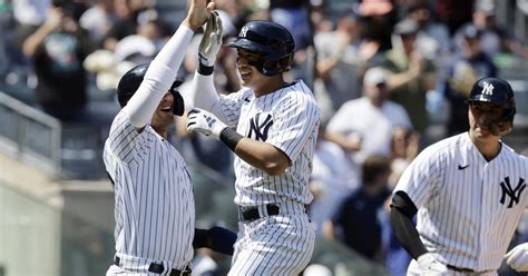 Anthony Volpe’s first grand slam powers Yankees to sweep of lowly A’s as tough AL East stretch awaits